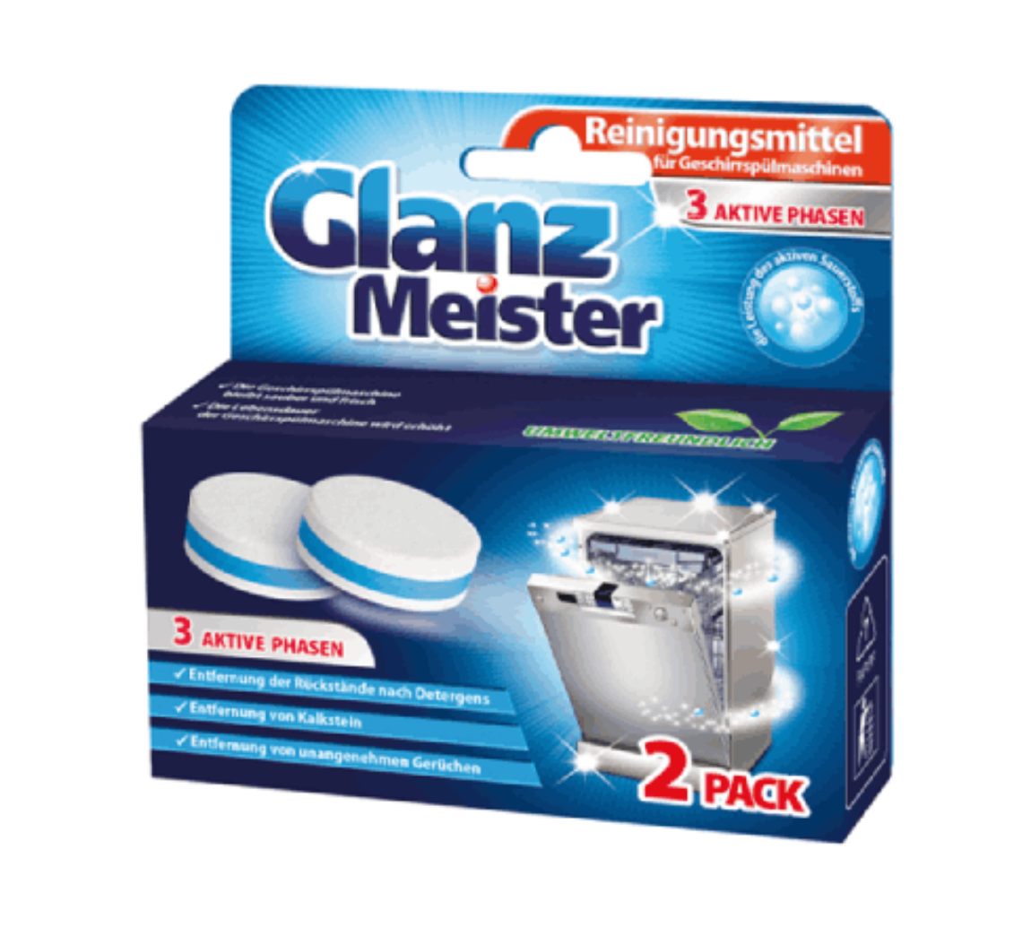 GlanzMeister Tabletki do czyszczenia zmywarki