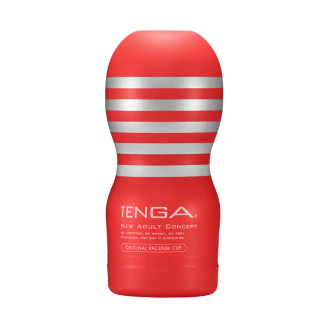 Tenga Original Vacuum Cup, Jednorazowy ssący masturbator - medium