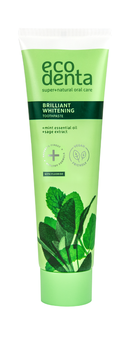 Ecodenta Brilliant - wybielająca Pasta do zębów 100 ml