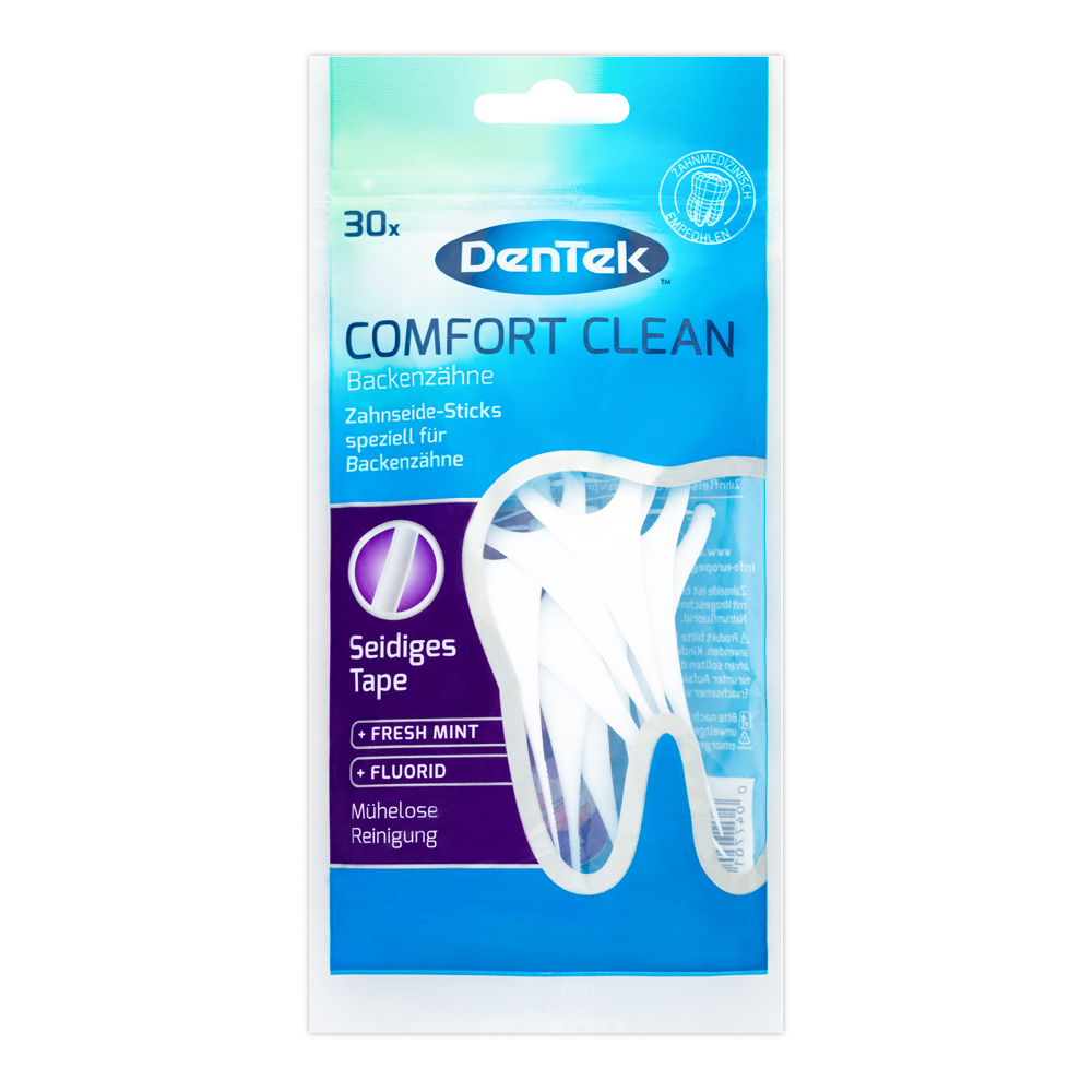 Dentek Niciowykałaczki Comfort Clean 30 szt.