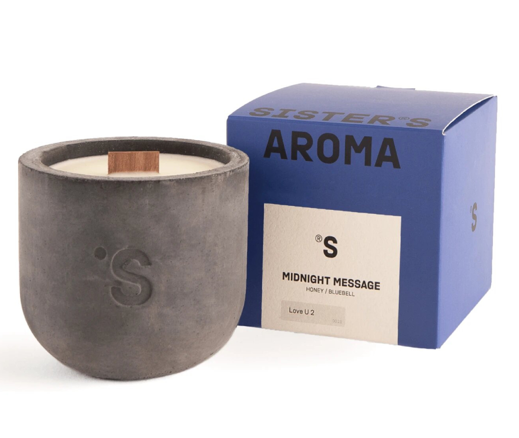 Sister's Aroma 00:11 Love U 2 - Candela Profumata 200 g