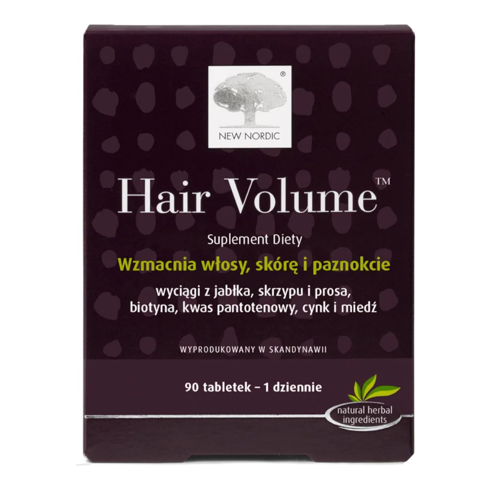 New Nordic Hair Volume Tabletki, 90 szt.