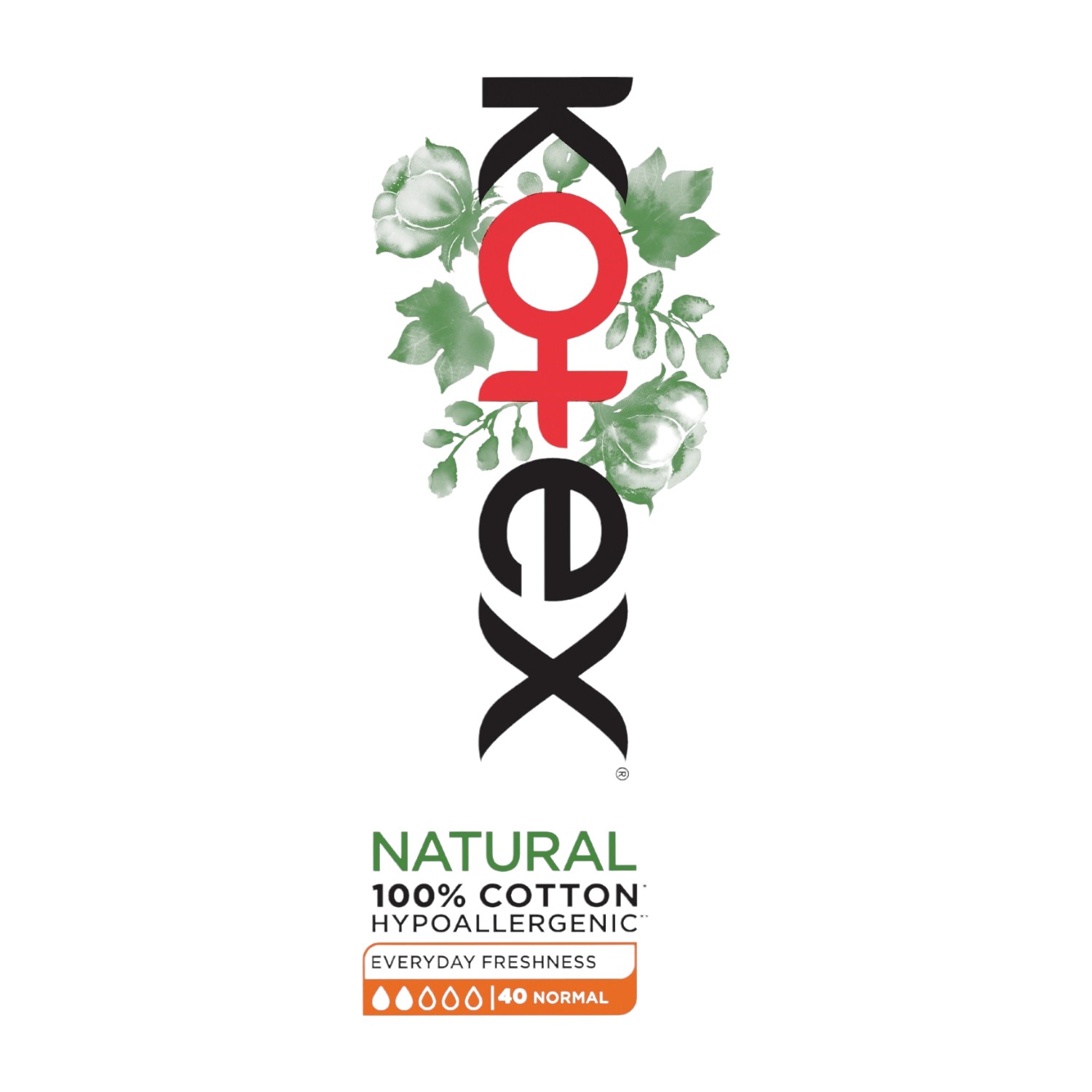 Kotex Salvaslip Normal 40 pz