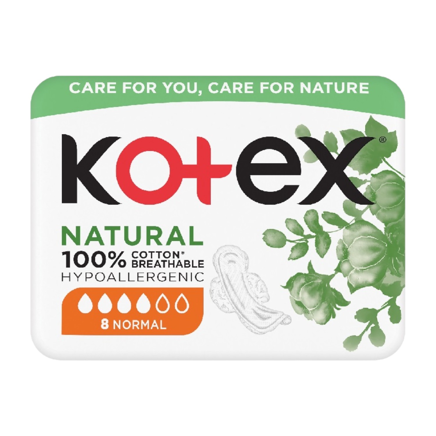 Kotex Natural Eve Single Normal Podpaski 8 szt.