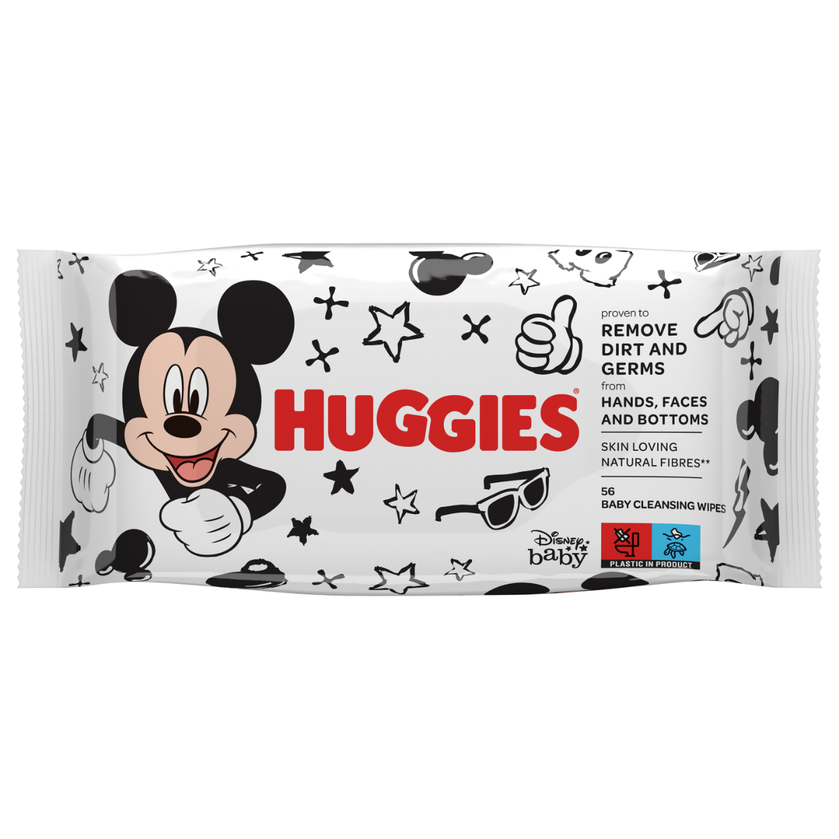 Huggies Salviettine Mickey Mouse 56 pz