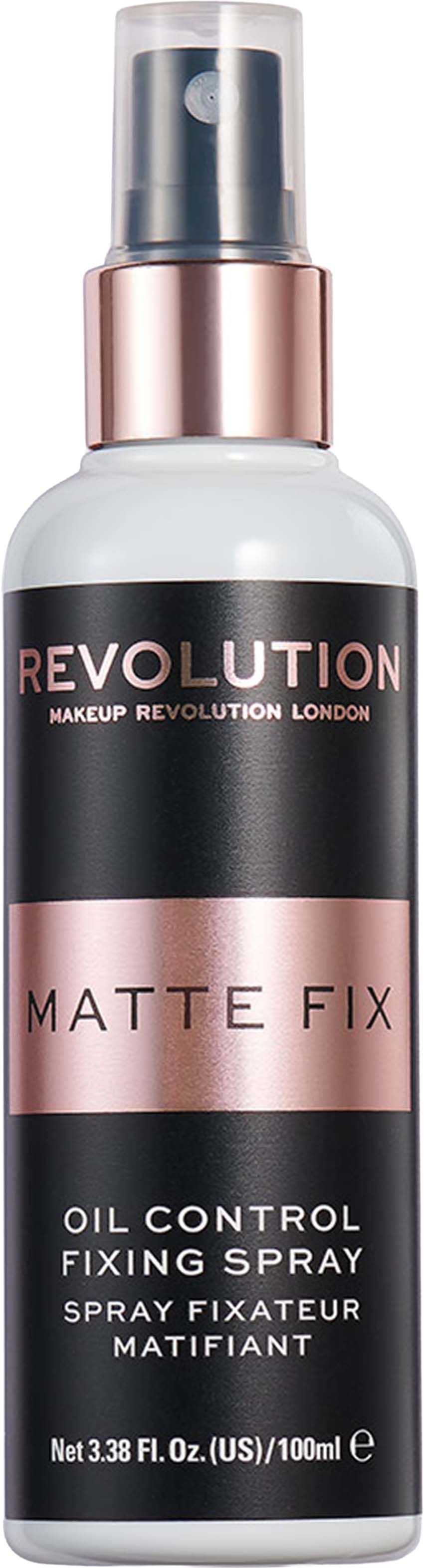 Makeup Revolution Professional Oil Control Fixing Spray do utrwalania makijażu, 100 ml