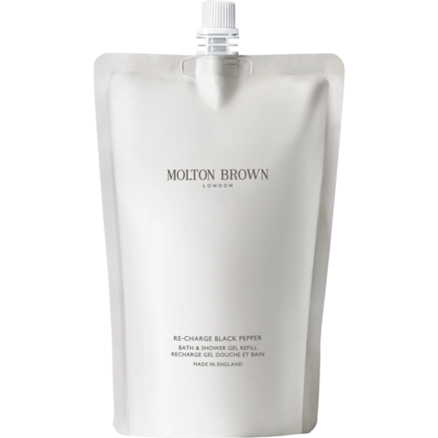 Molton Brown Re-Charge Black Pepper Gel Doccia e Bagno, Ricarica
