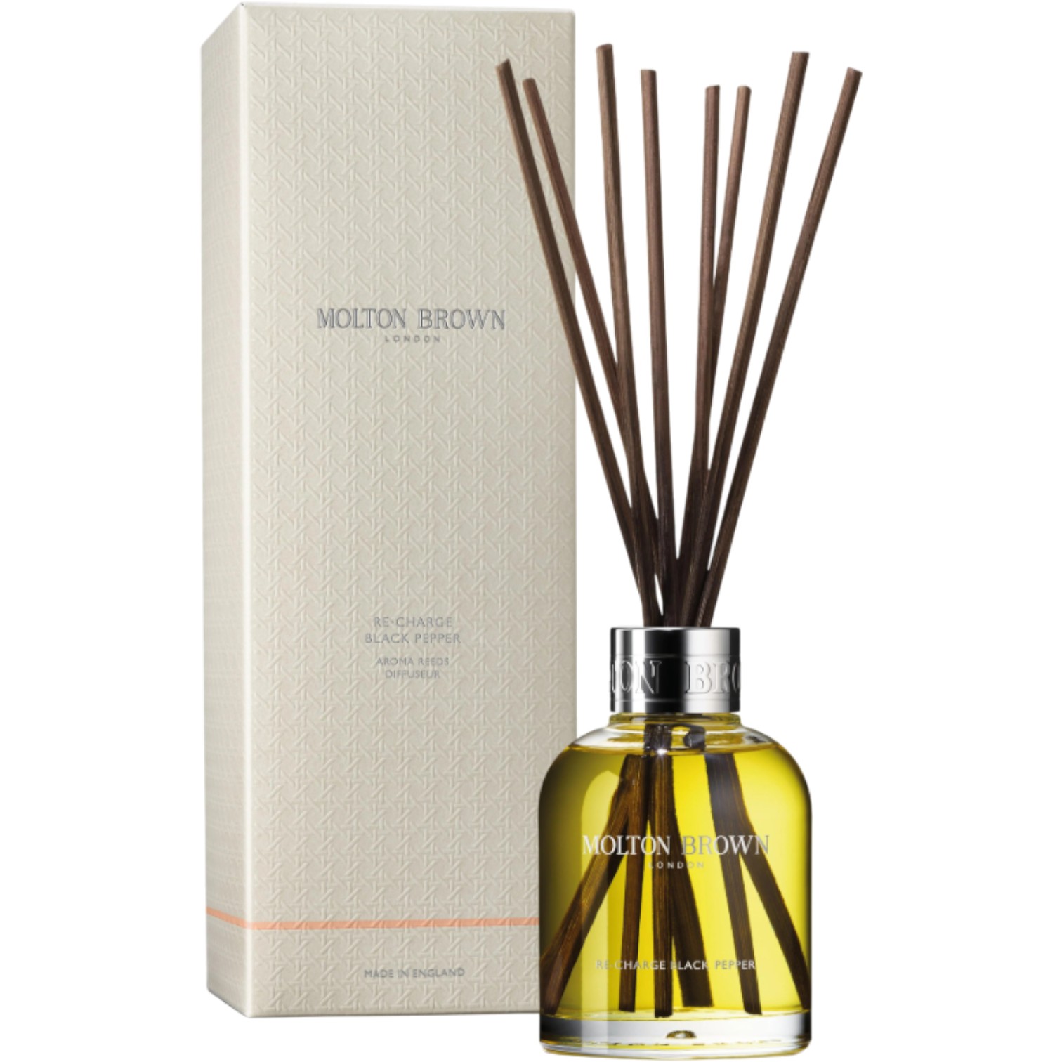 Molton Brown Re-Charge Black Pepper Aroma Reeds Ricarica Per Diffusori Di Aromi 150 Ml