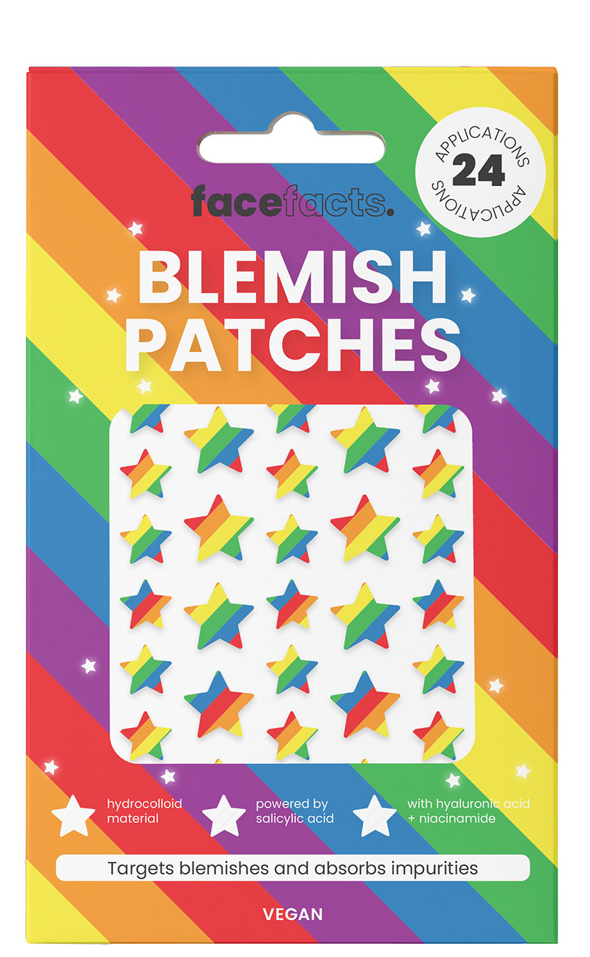 Face Facts Blemish Patches - Rainbow Stars