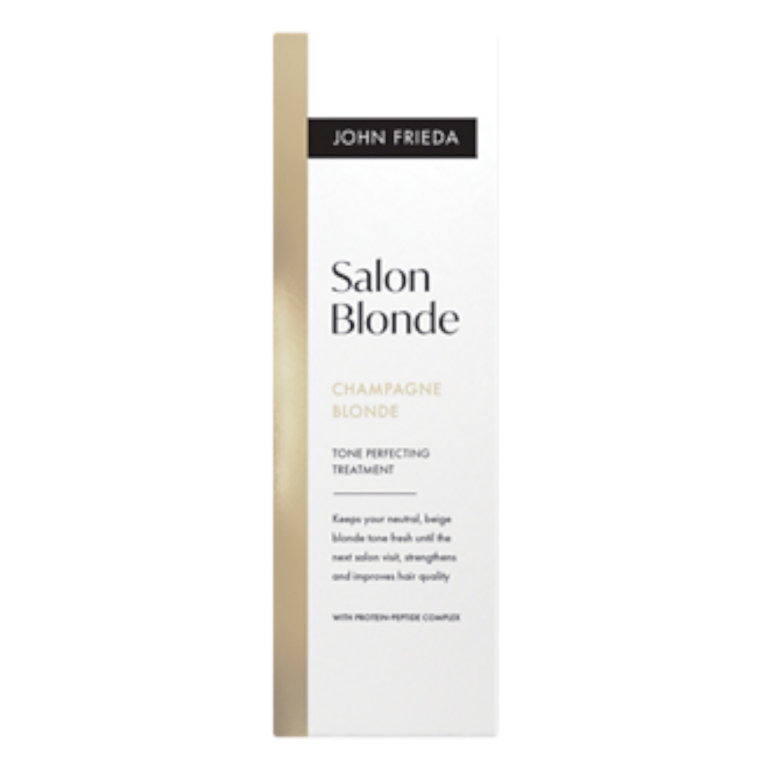 John Frieda Salon Blonde Tonująca Kuracja do włosów Szampański 