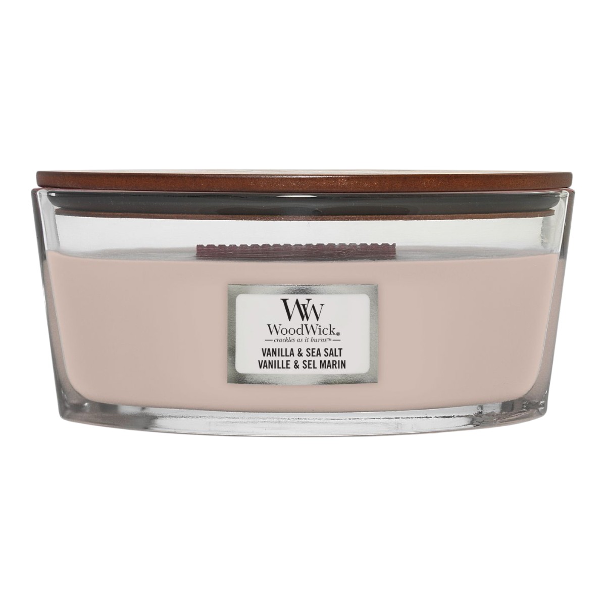 Woodwick Core Candela profumata Vaniglia e Sale Marino, 453,6 g