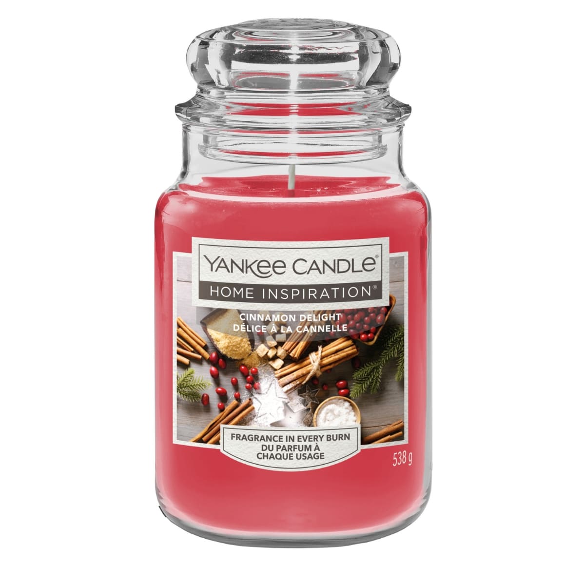 Yankee Candle Świeca Home Inspiration Cinnamon Delight duży słoik 538 g