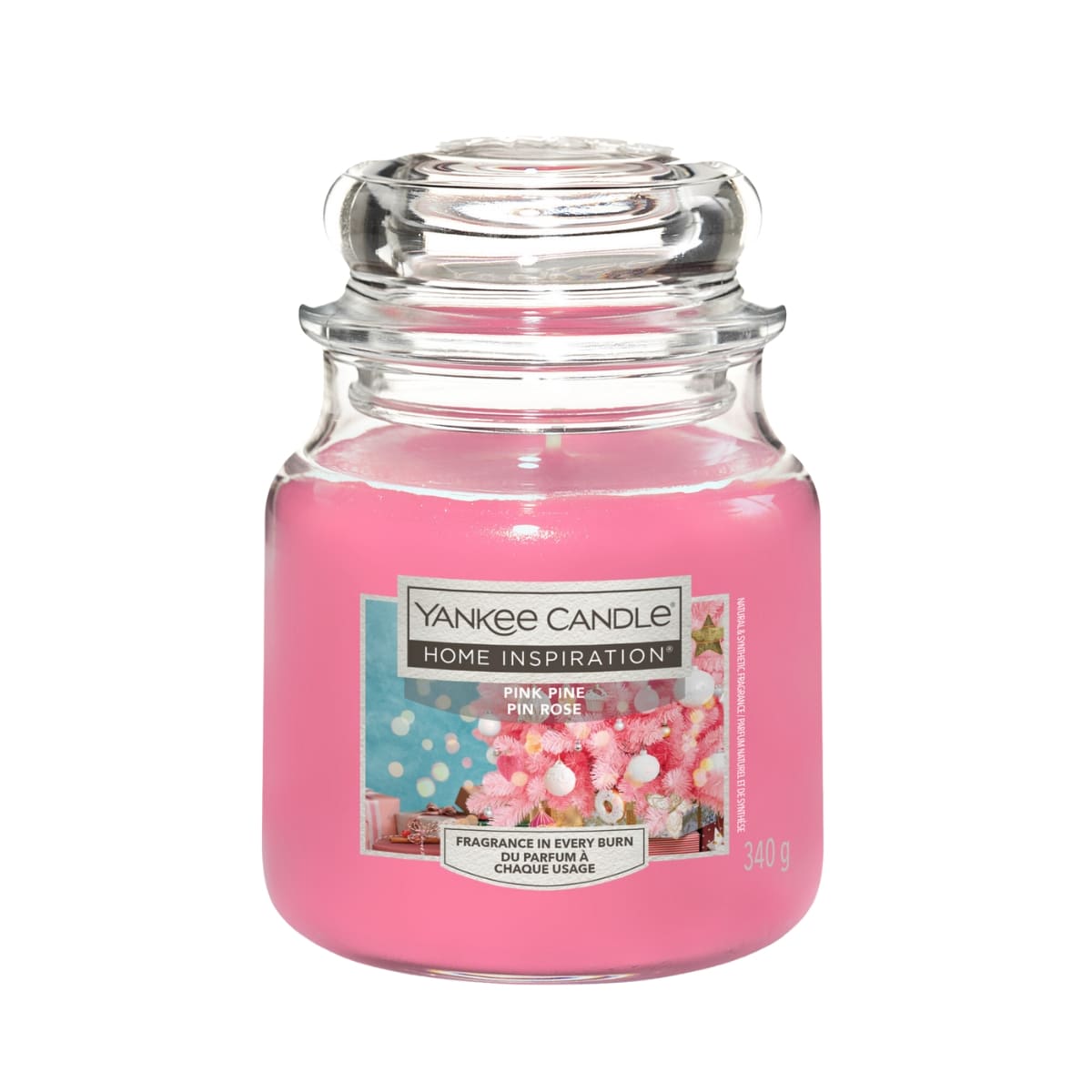 Yankee Candle Candela Home Inspiration Pink Pine Media 340 g 340 g