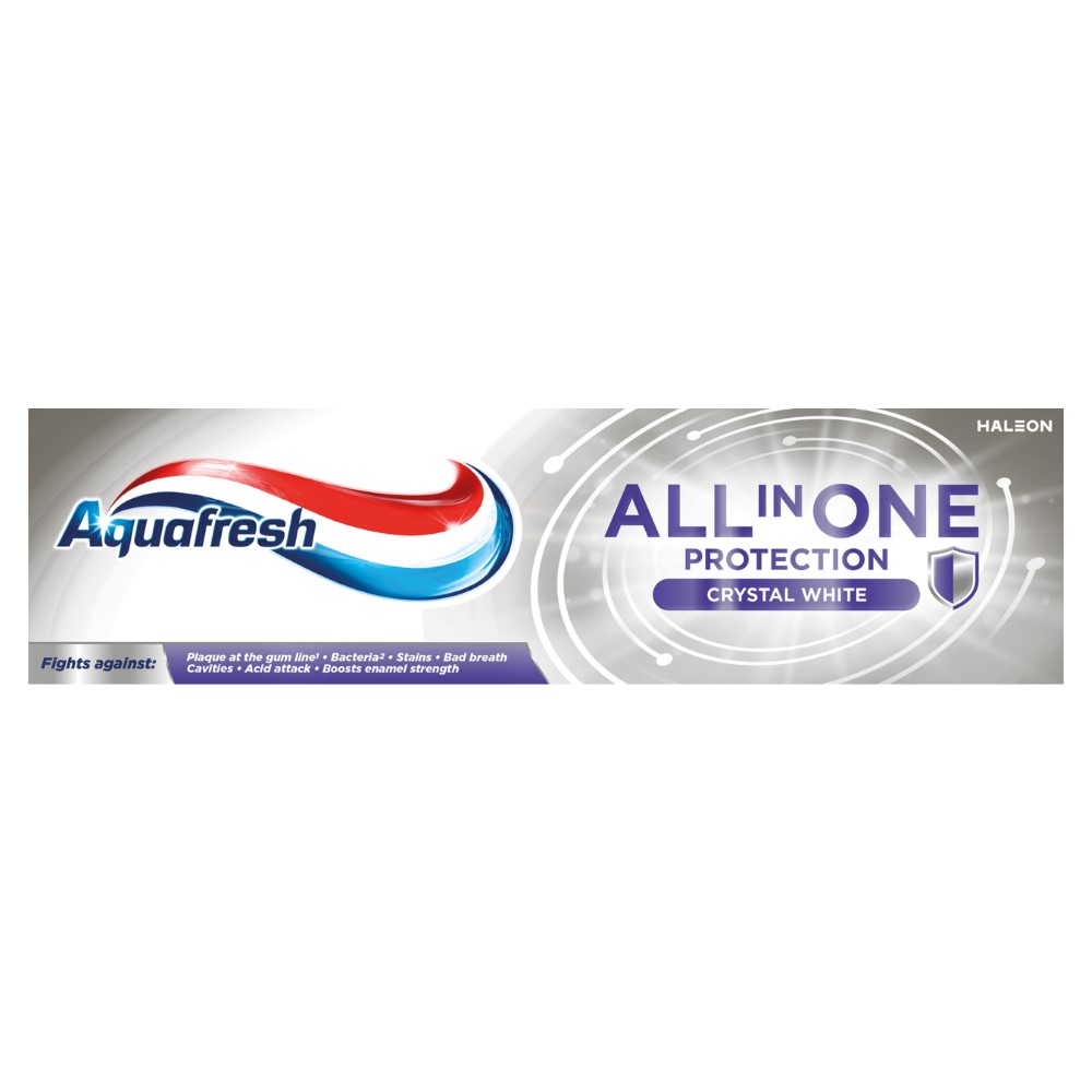 Aquafresh All in One Crystal White Dentifricio