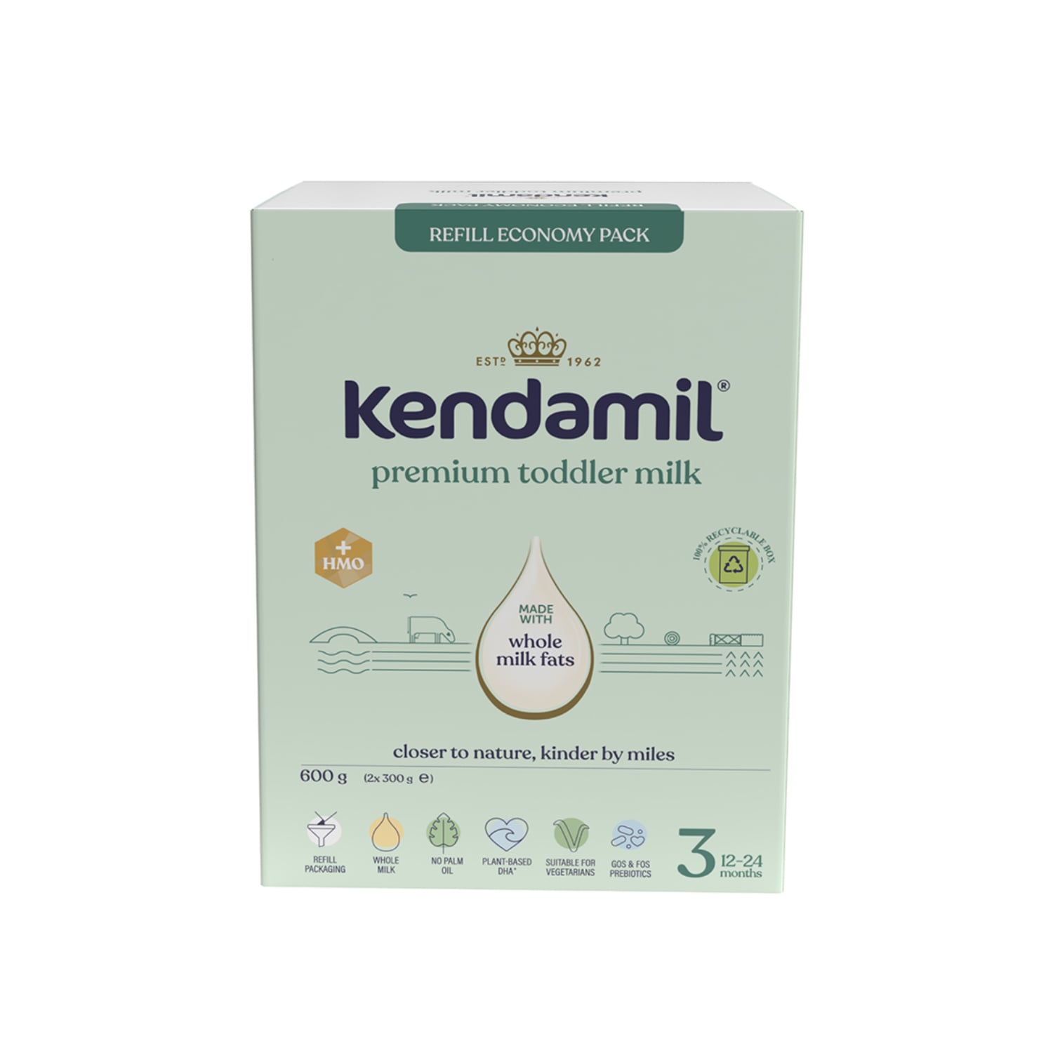 Kendamil Premium 3 Proszek, 600 g