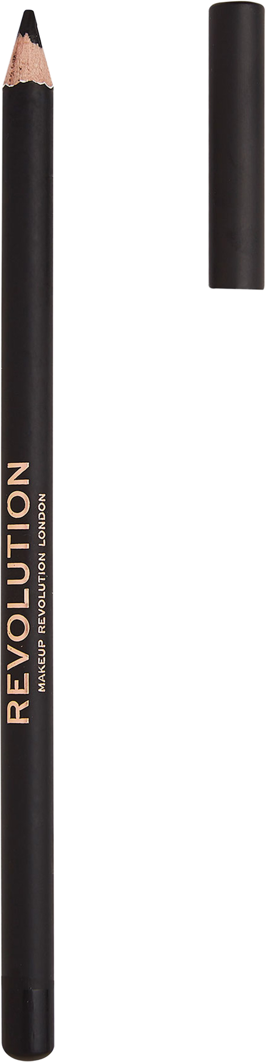 Makeup Revolution Kohl Eyeliner Kredka do oczu Black, 1,3 g