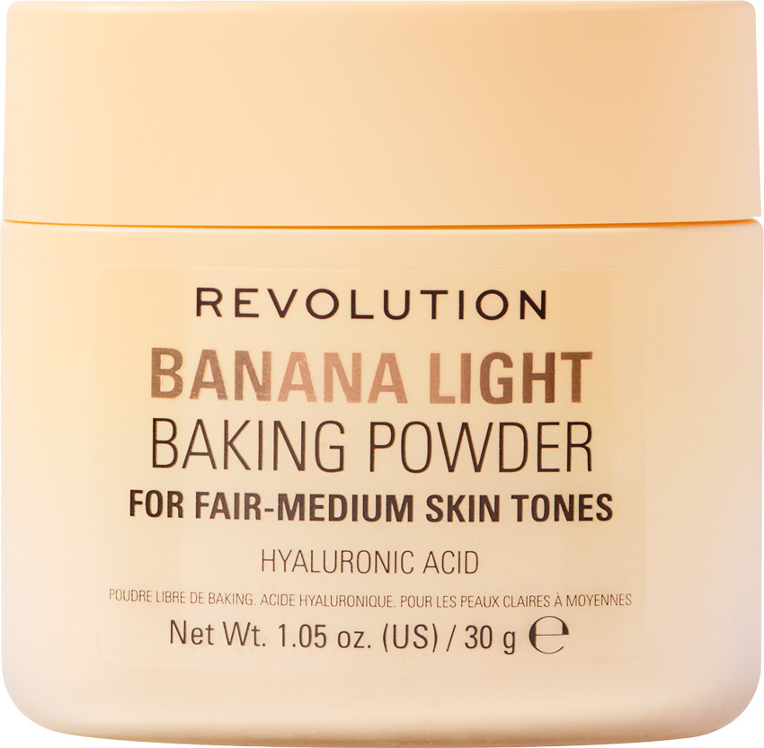 Makeup Revolution Loose Baking Powder Puder sypki Banana Light, 30 g