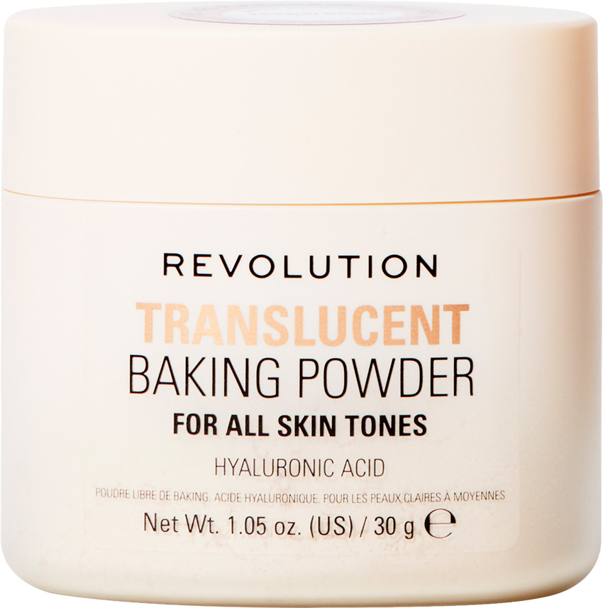 Makeup Revolution Loose Baking Powder Puder sypki Translucent, 30 g