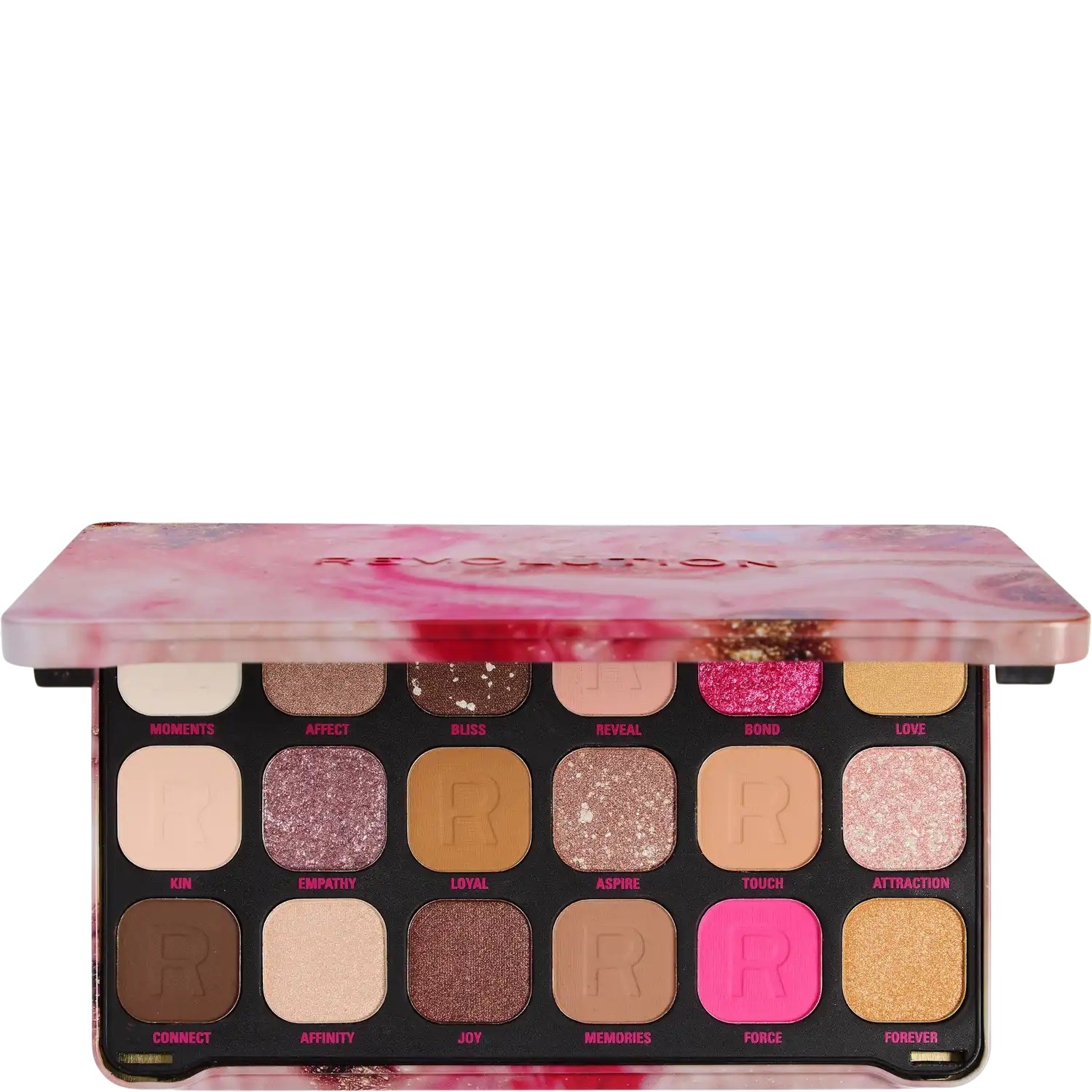 Makeup Revolution Paleta cieni do powiek Forever Flawless Affinity