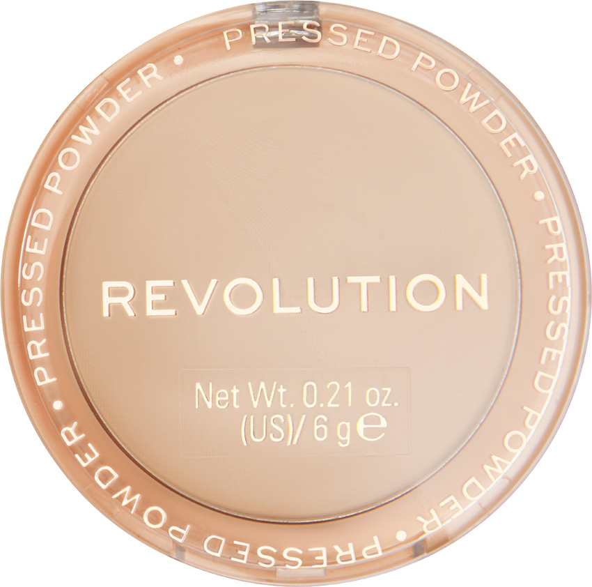 Makeup Revolution Reloaded Pressed Powder Puder prasowany Translucent, 6 g
