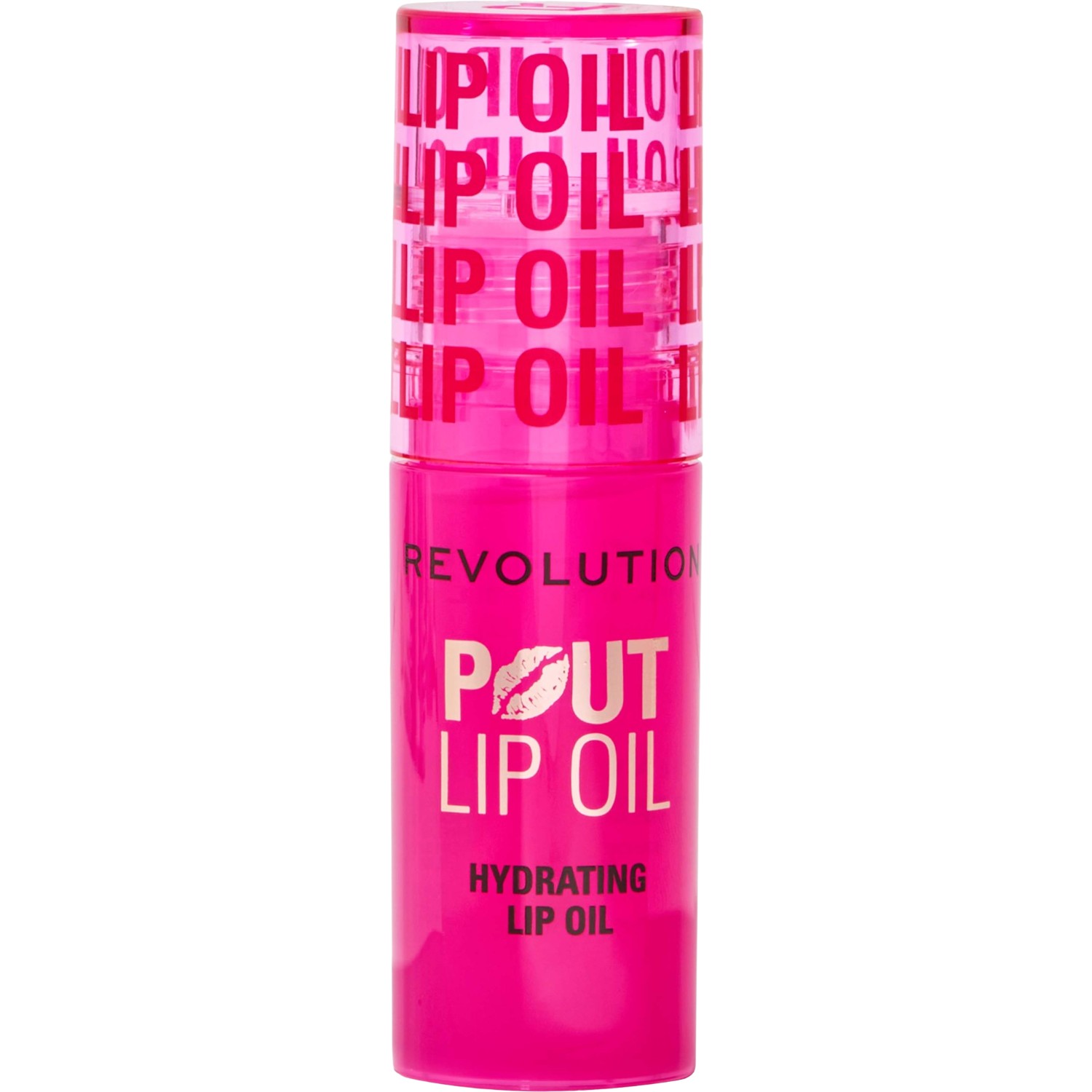 Makeup Revolution Pout Lip Oil Olejek do ust, Raspberry Pink