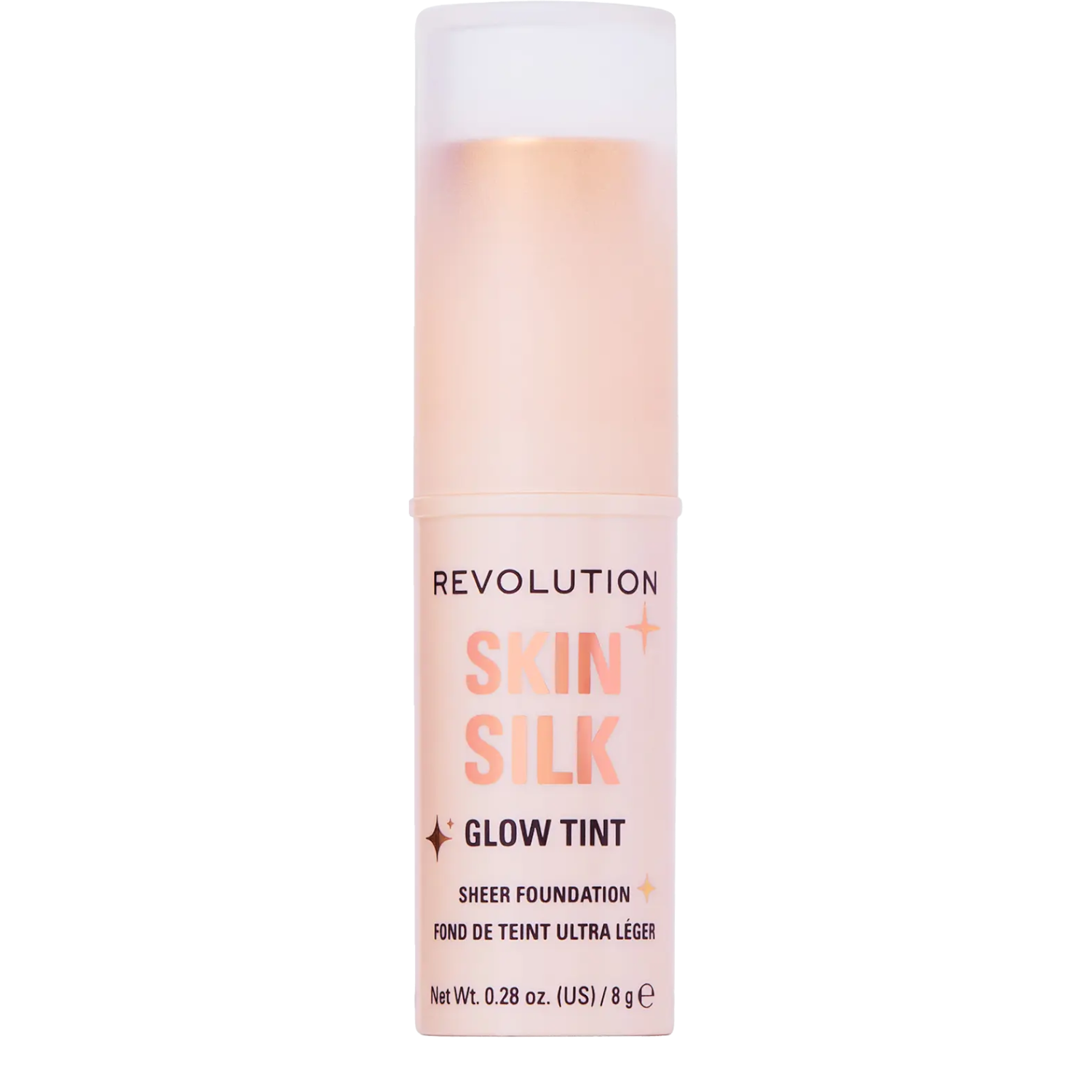 Makeup Revolution Skin Silk Glow Tint Sheer Foundation Stick Podkład w sztyfcie, Fair