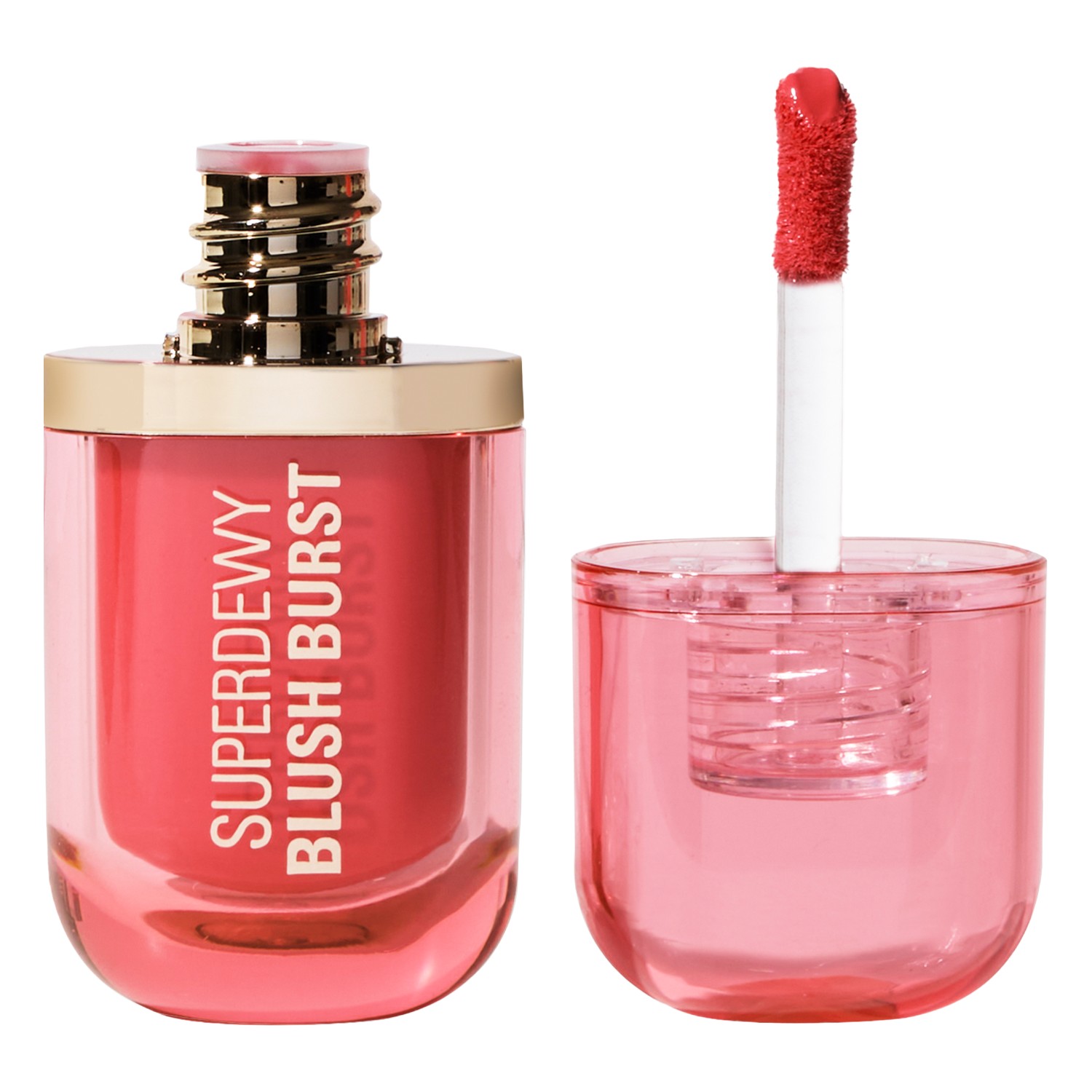 Makeup Revolution Superdewy Blush Burst Róż w płynie, Pop Coral 