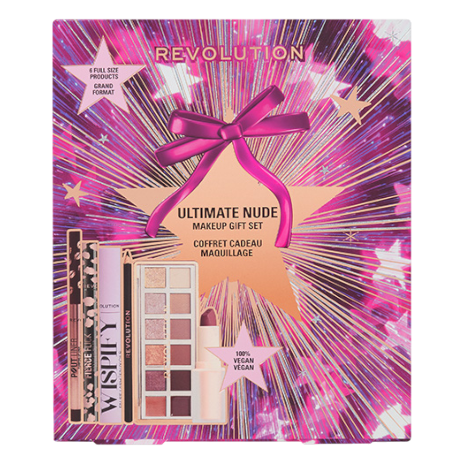 MAKEUP REVOLUTION Ultimate Nude Make Up Gift Set