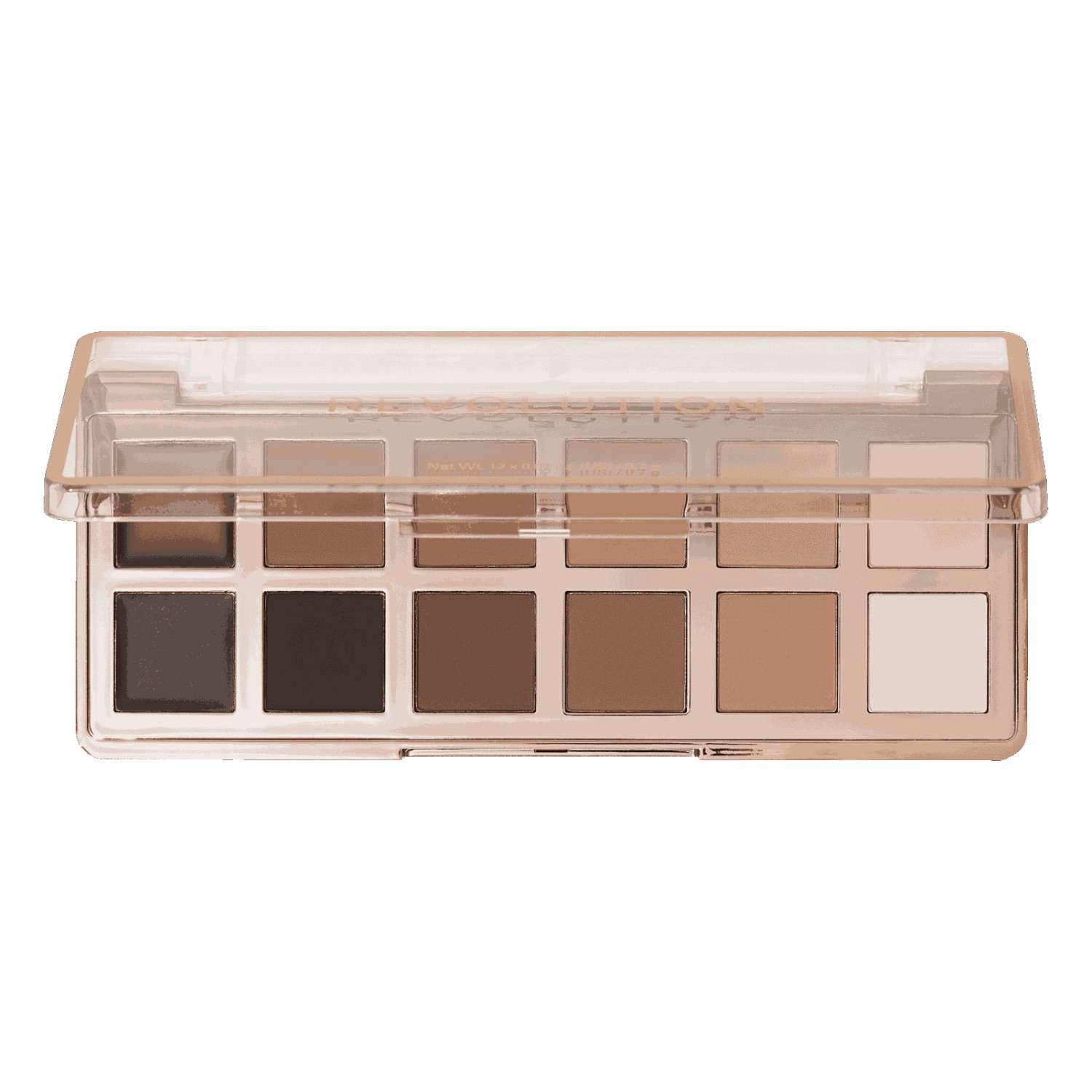 MAKEUP REVOLUTION Paleta cieni do powiek The Master Icon Matte Nudes