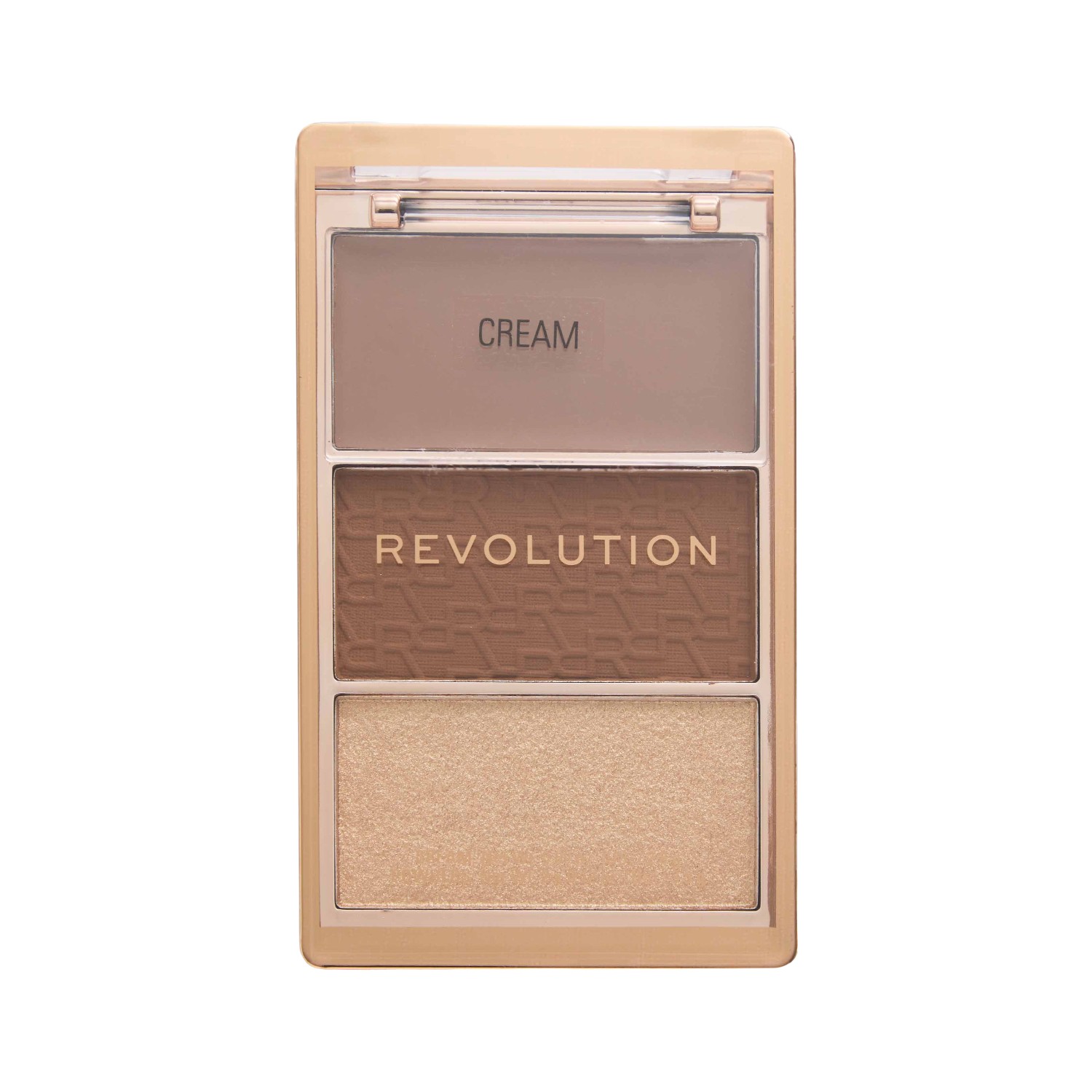 Makeup Revolution Bronze Icon Paleta bronzerów, Golden Medium 