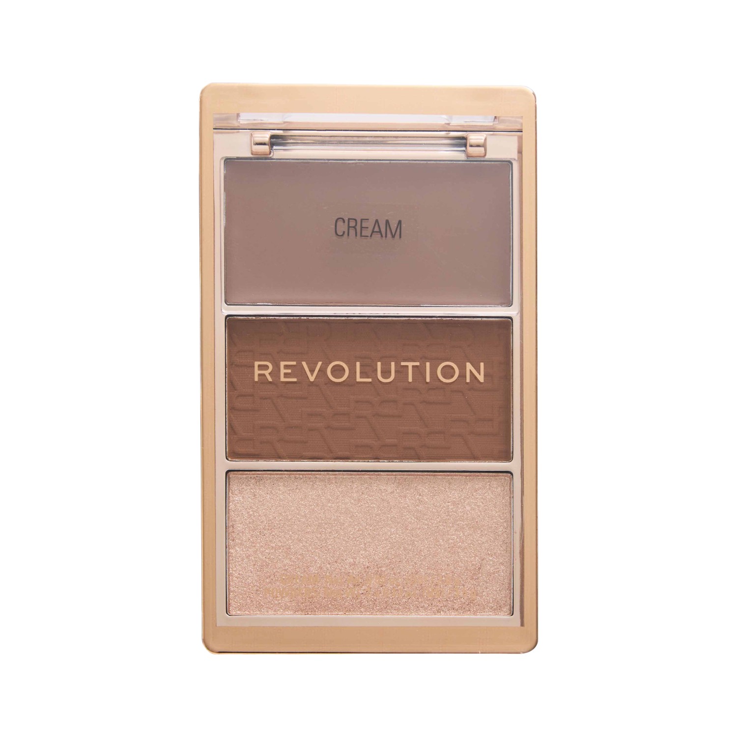 Makeup Revolution Bronze Icon Paleta bronzerów, Sunkissed Tan