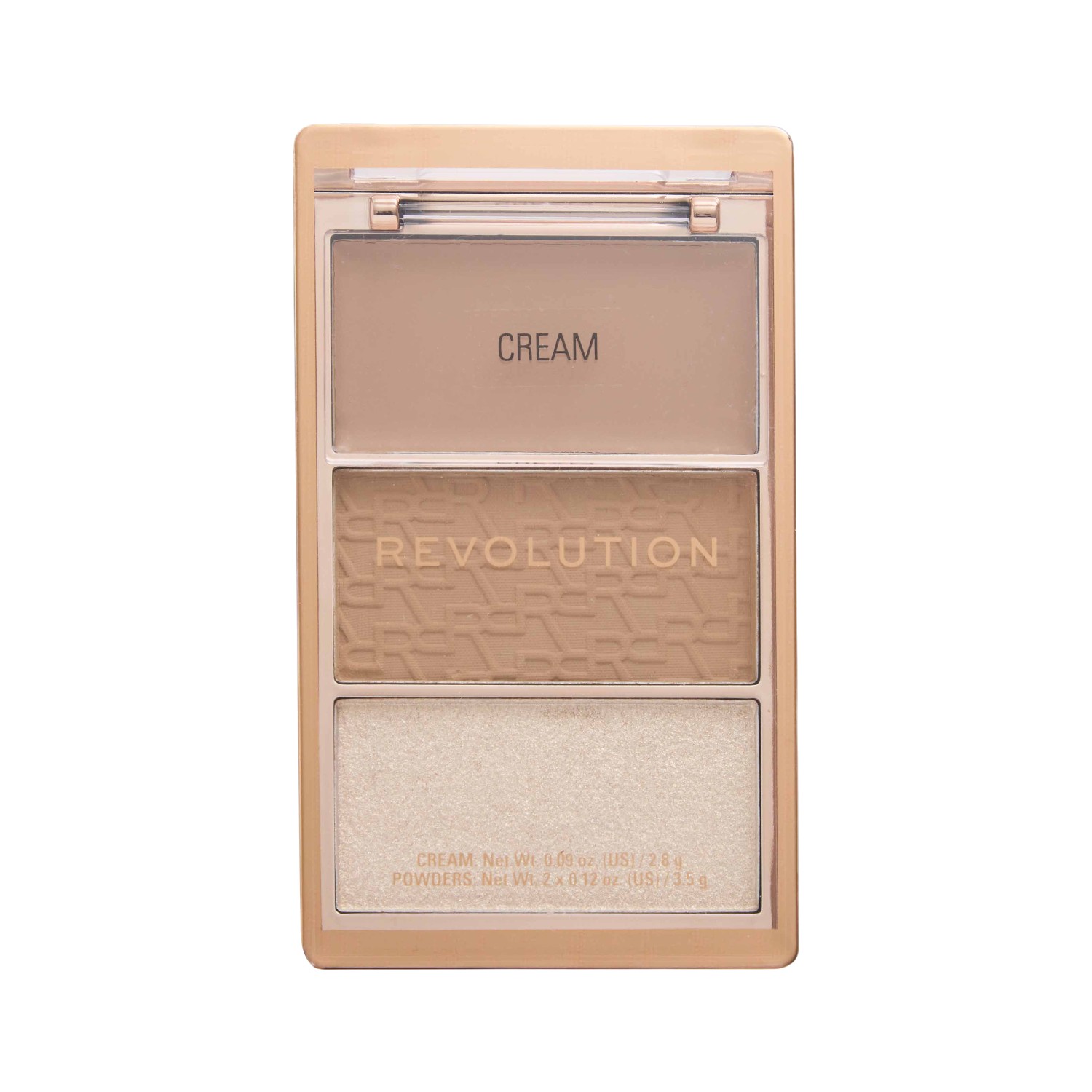 Makeup Revolution Bronze Icon Paleta bronzerów Divine Fair 