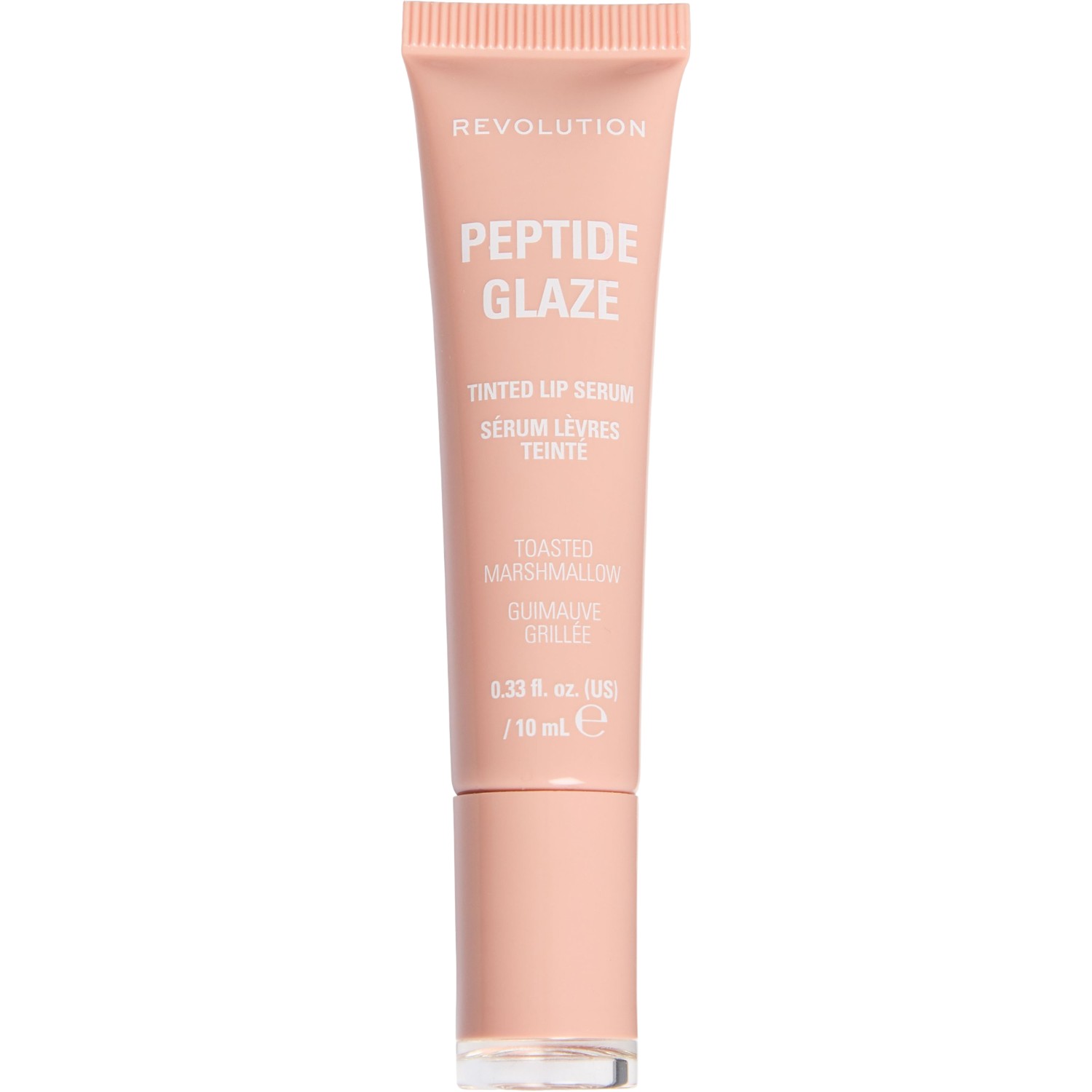 Makeup Revolution Peptide Glaze Tinted Lip Serum Serum do ust, Toasted Marshmallow