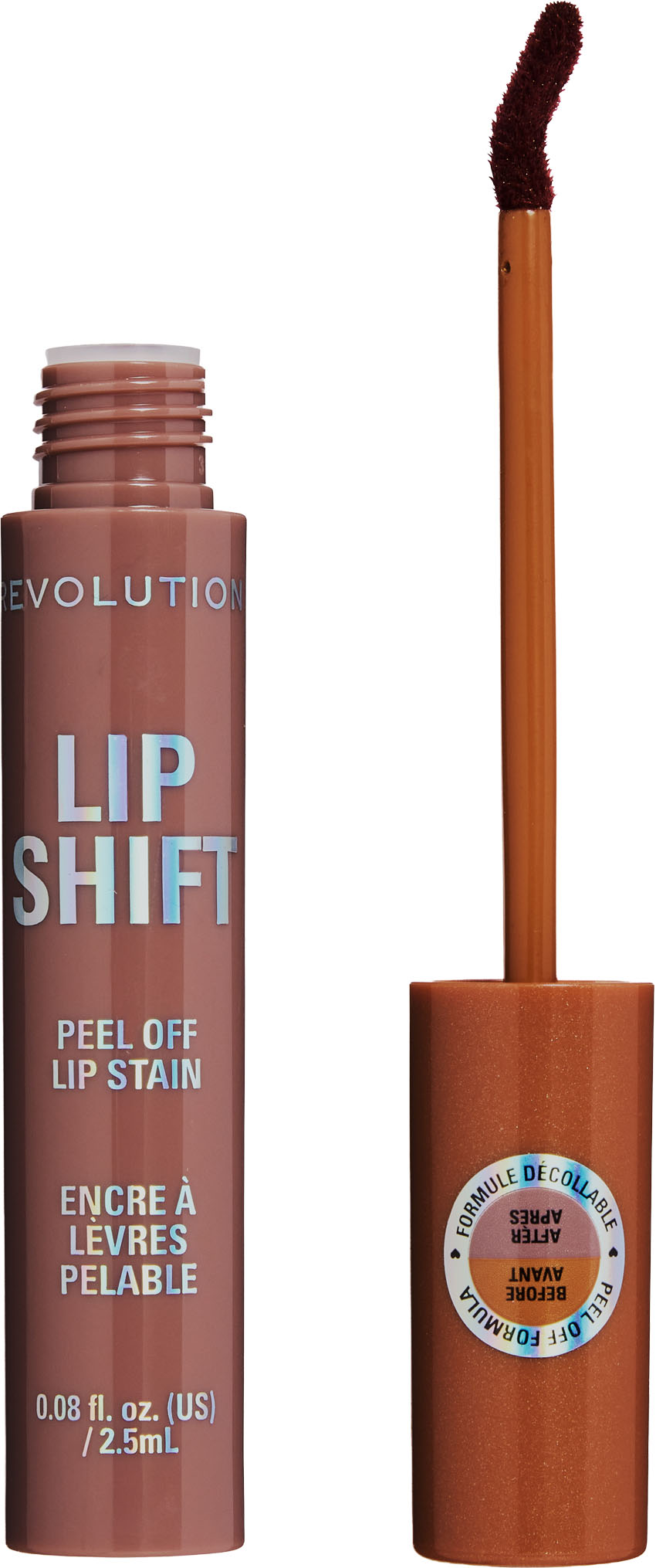 Makeup Revolution Lip Shift Peel Off Lip Stain Pomadka do ust Moonlight Nude, 2,5 ml