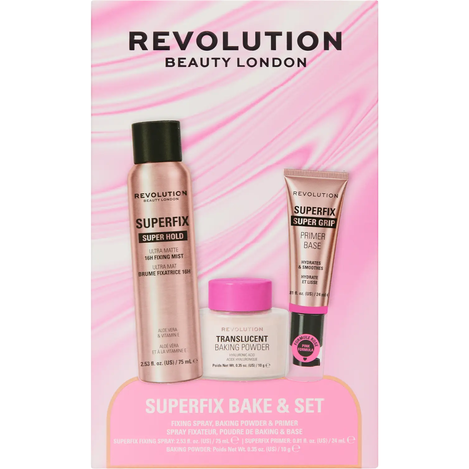 Makeup Revolution Superfix Bake & Set