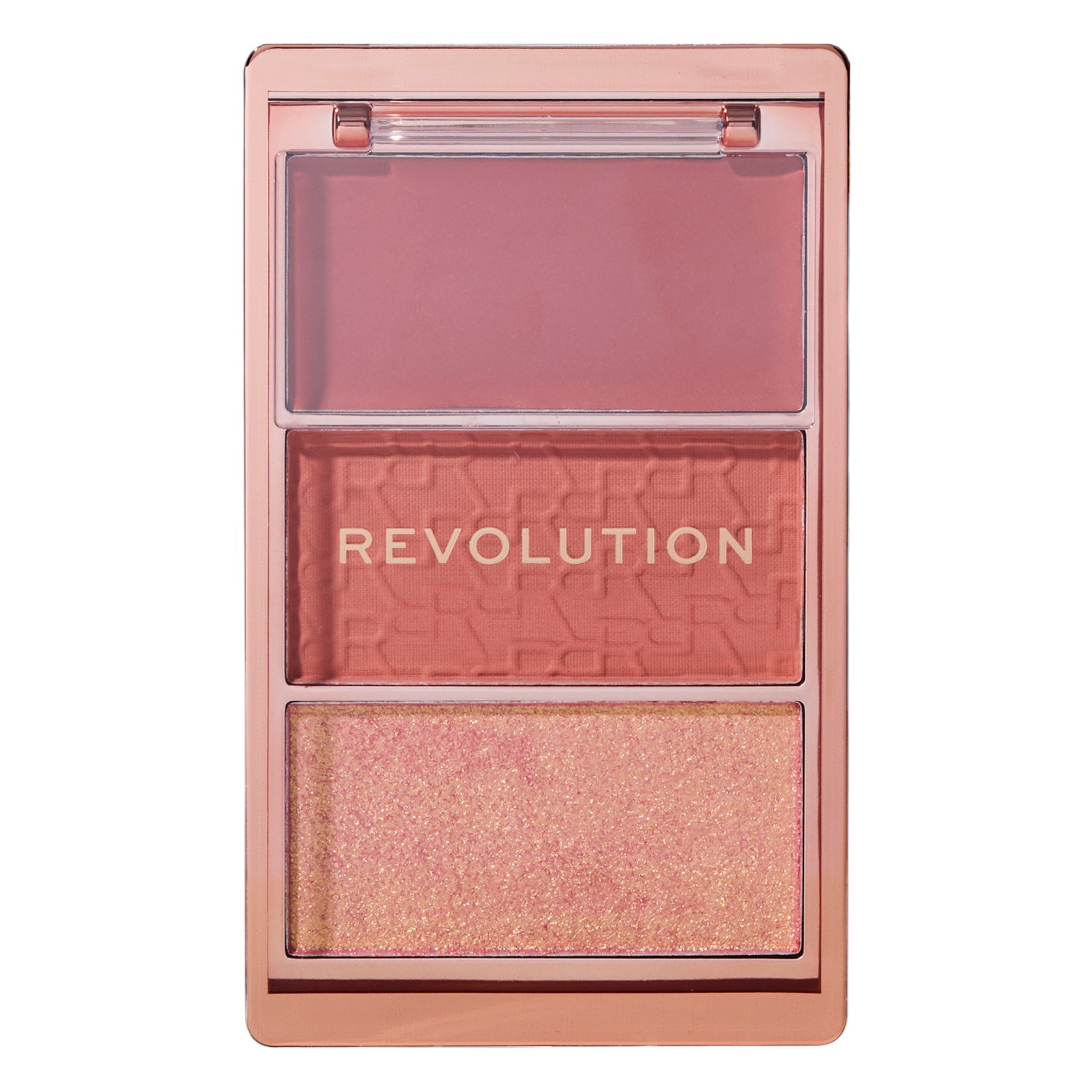 Makeup Revolution Blush Icon Palette Palette di fard, Aura Points Rose