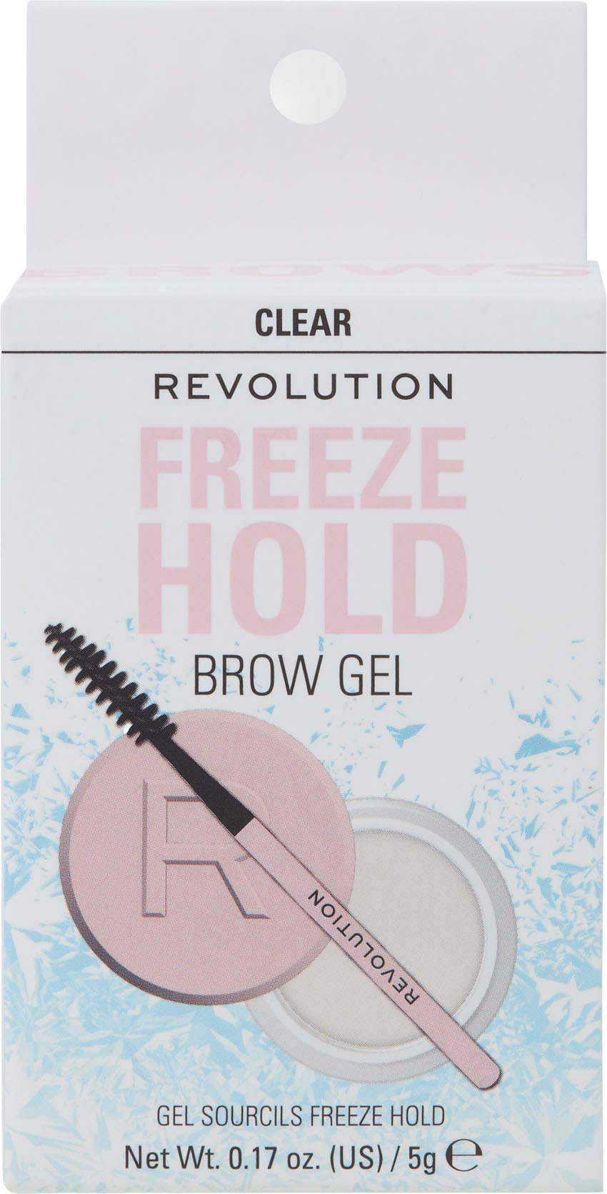 Makeup Revolution Freeze Hold Brow Gel Żel do brwi, 5 g