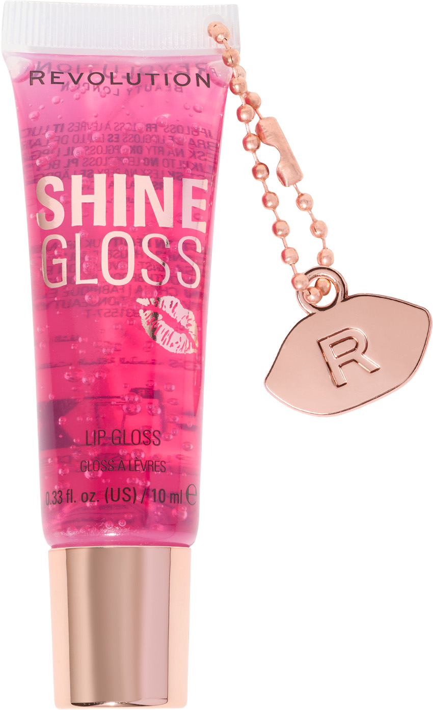 Makeup Revolution Shine Gloss Lip Gloss Błyszczyk do ust Raspberry Ripple, 10 ml