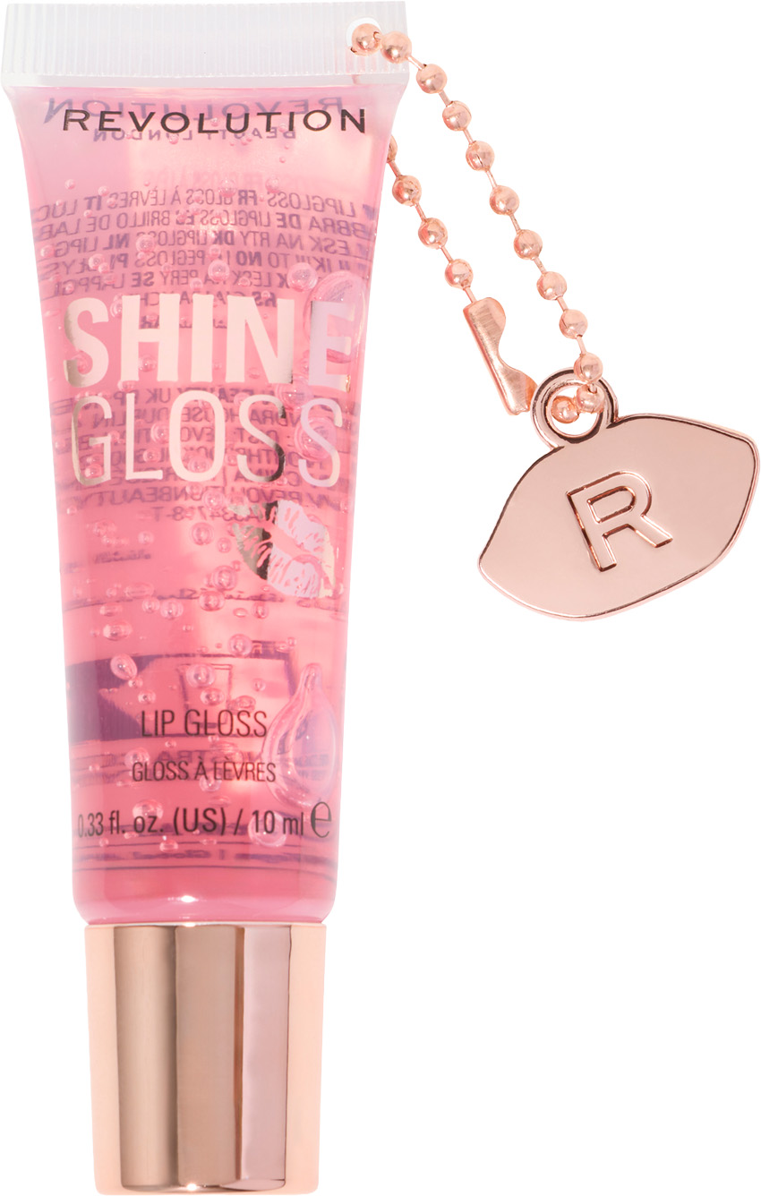 Makeup Revolution Shine Gloss Lip Gloss Błyszczyk do ust Pink Marshmallow, 10 ml