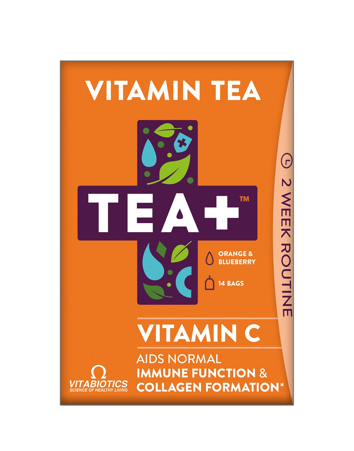 Tea+ Defence Herbata witaminowa wspierająca odporność z witaminą C