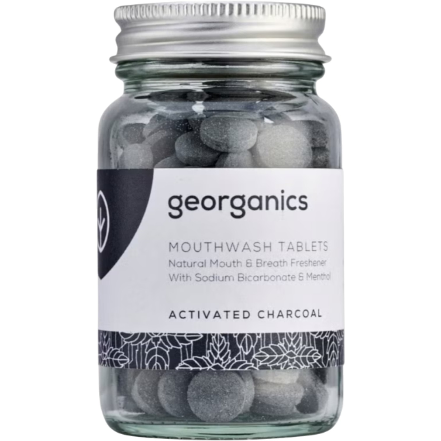 Georganics Tabletki do mycia zębów Activated Charcoal, 120 szt