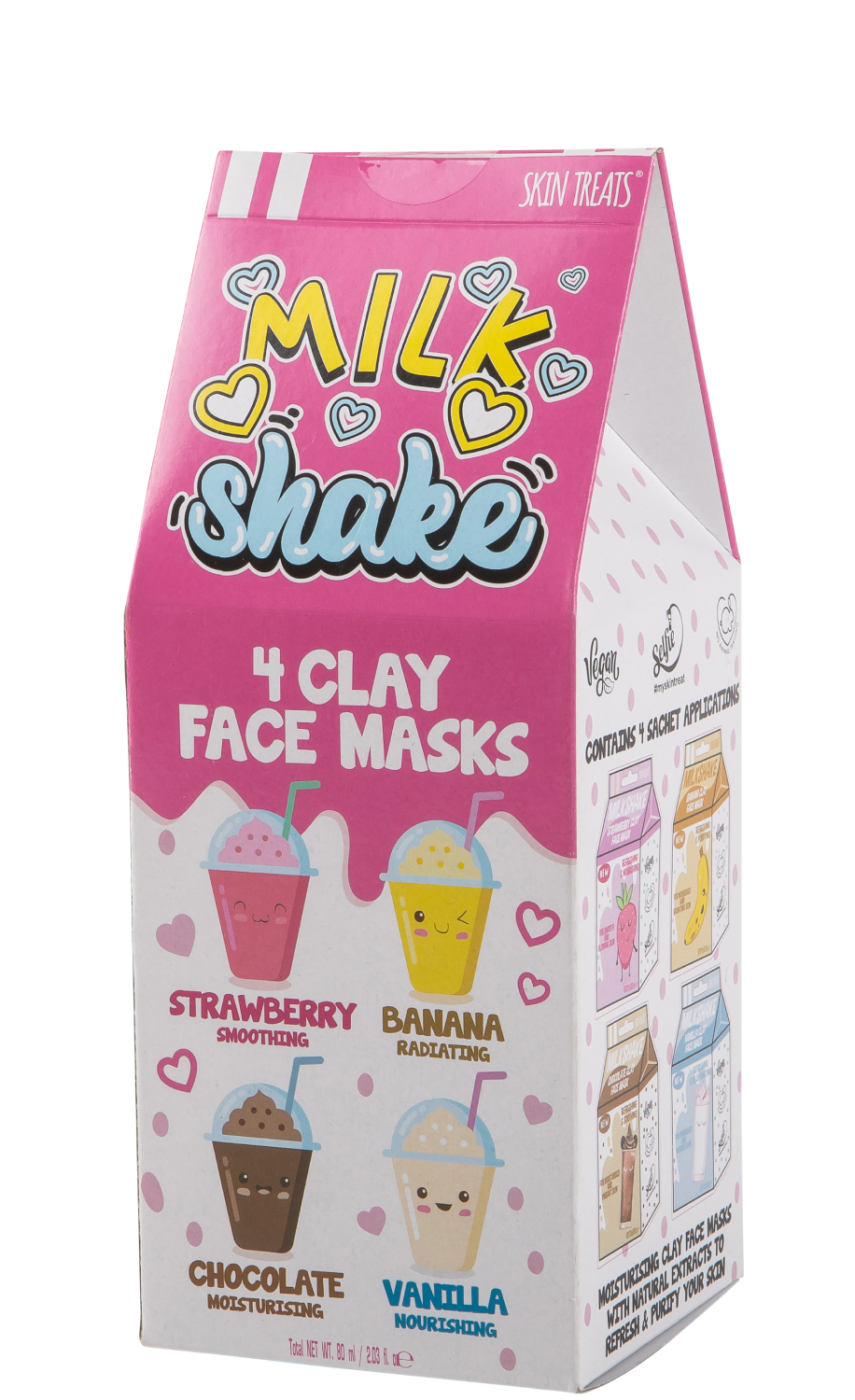 Skin Treats Zestaw maseczek Milkshake