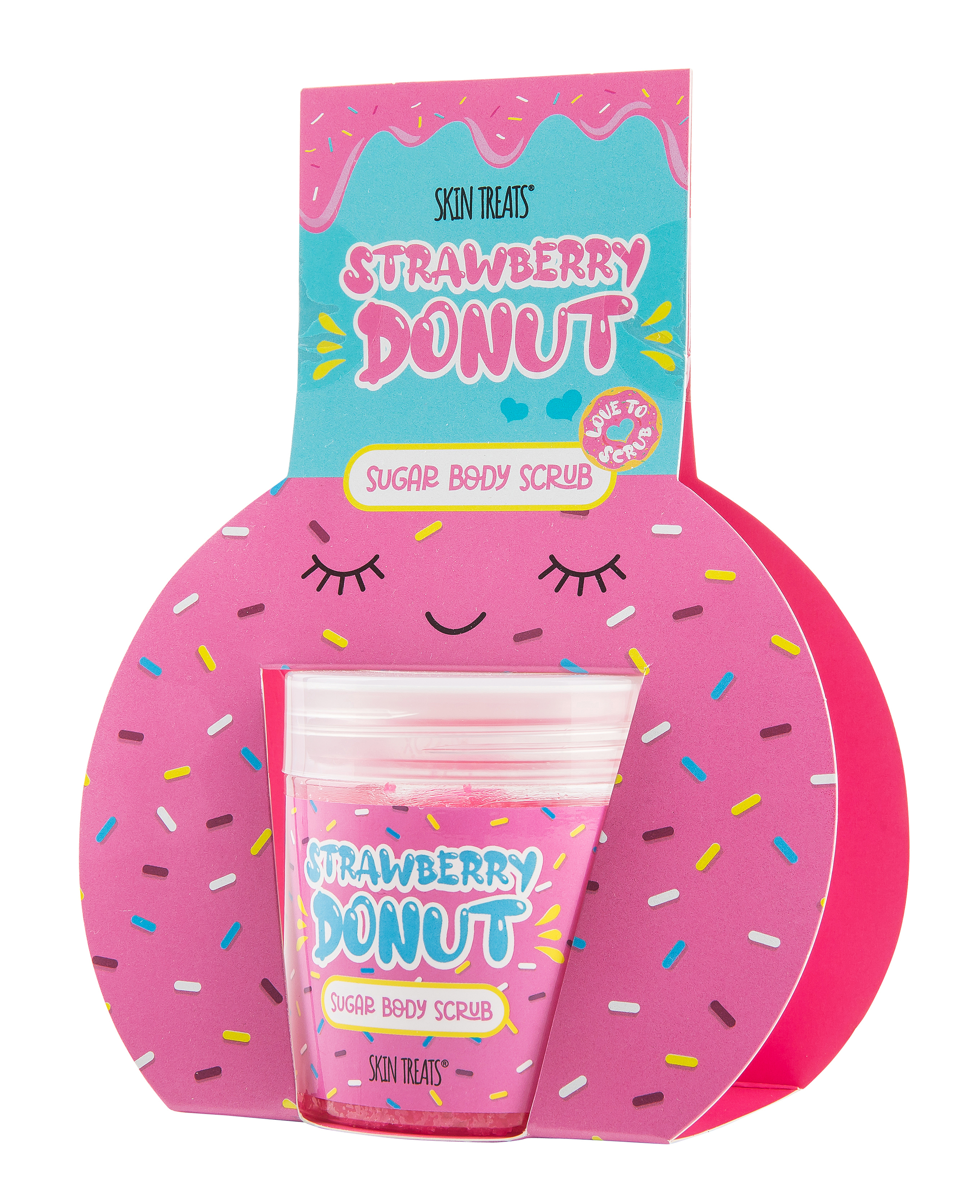 Skin Treats Scrub Corpo, Donut alla Fragola 280 g