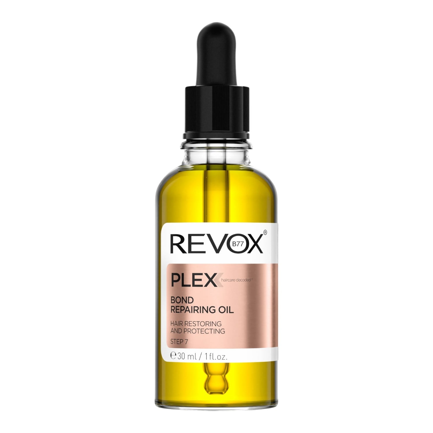 Revox B77 Plex Bond Repairing Oil Odbudowujący olejek do włosów, Step 7