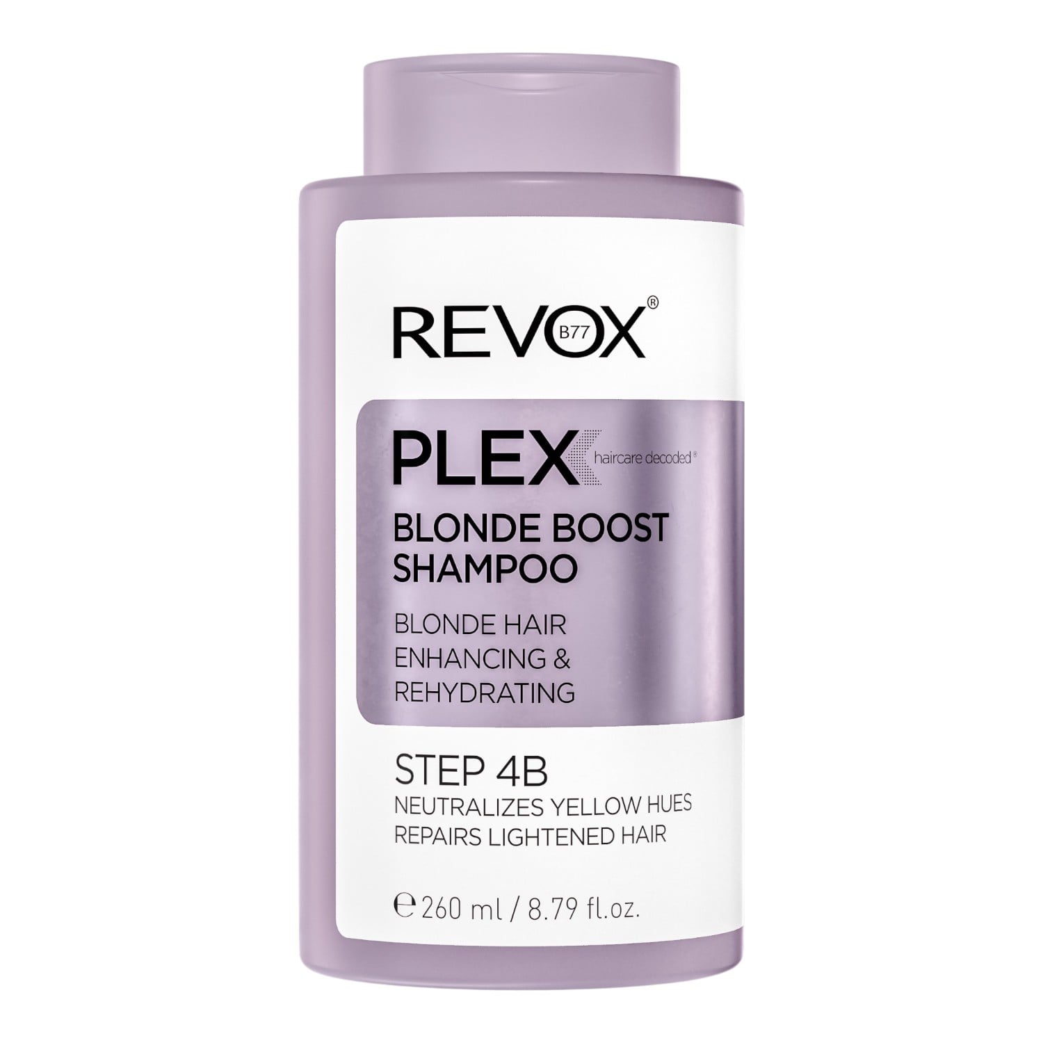 Revox B77 Plex Blonde Boost Shampoo Szampon do włosów blond i rozjaśnianych, Step 4B