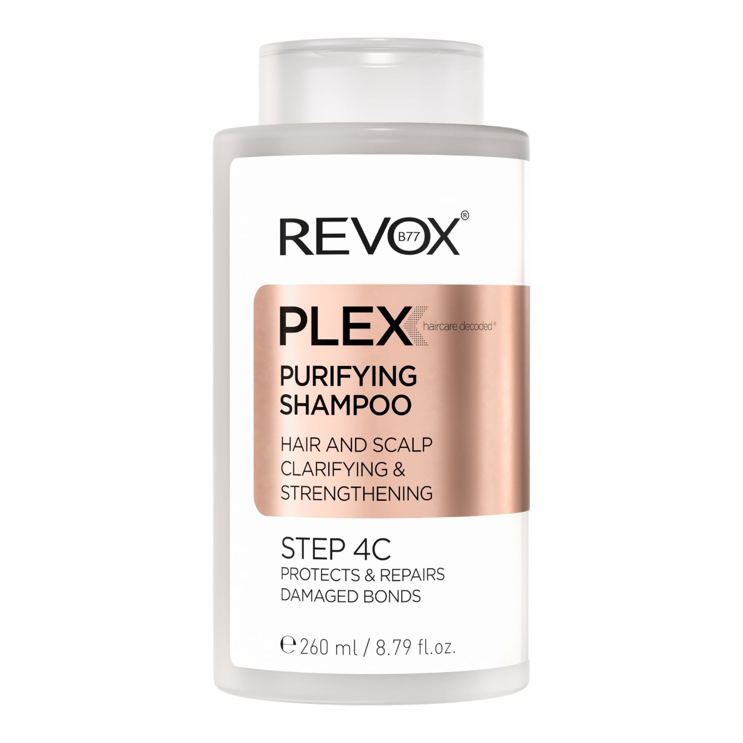 Revox B77 Plex Purifying Shampoo Oczyszczający szampon wzmacniający, Step 4C