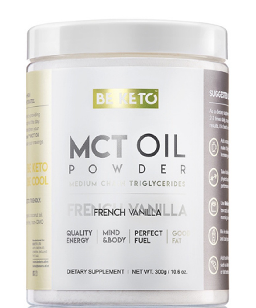 Beketo Olej MCT Smak Francuska Wanilia, proszek 300g