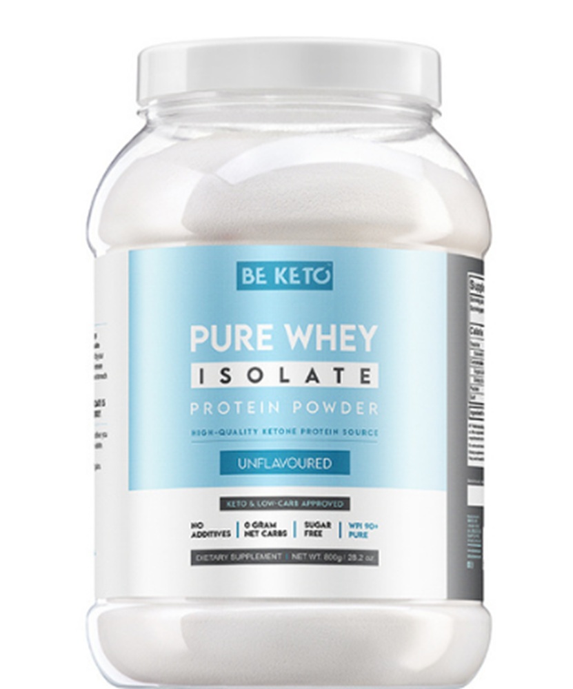 BeKeto czysty Izolat Białka Bezsmakowy, proszek 800 g
