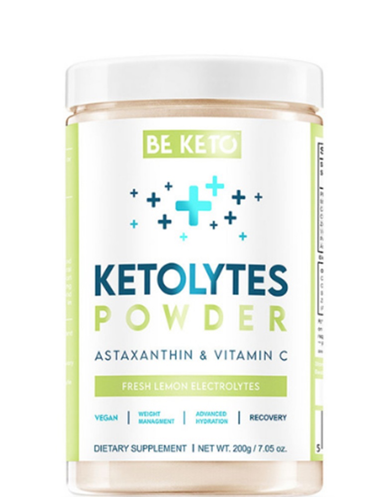 BeKeto Elektrolity Ketolytes Smak Świeża Cytryna, proszek 200 g