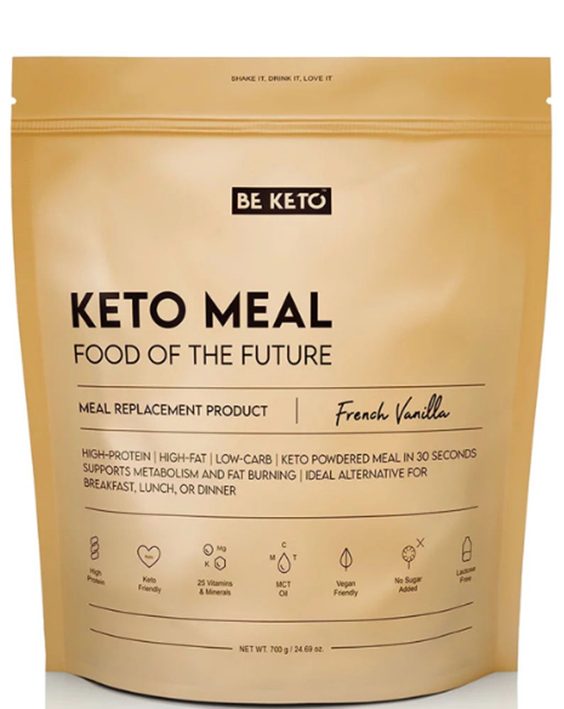 BeKeto Keto Posiłek Francuska Wanilia, 700 g